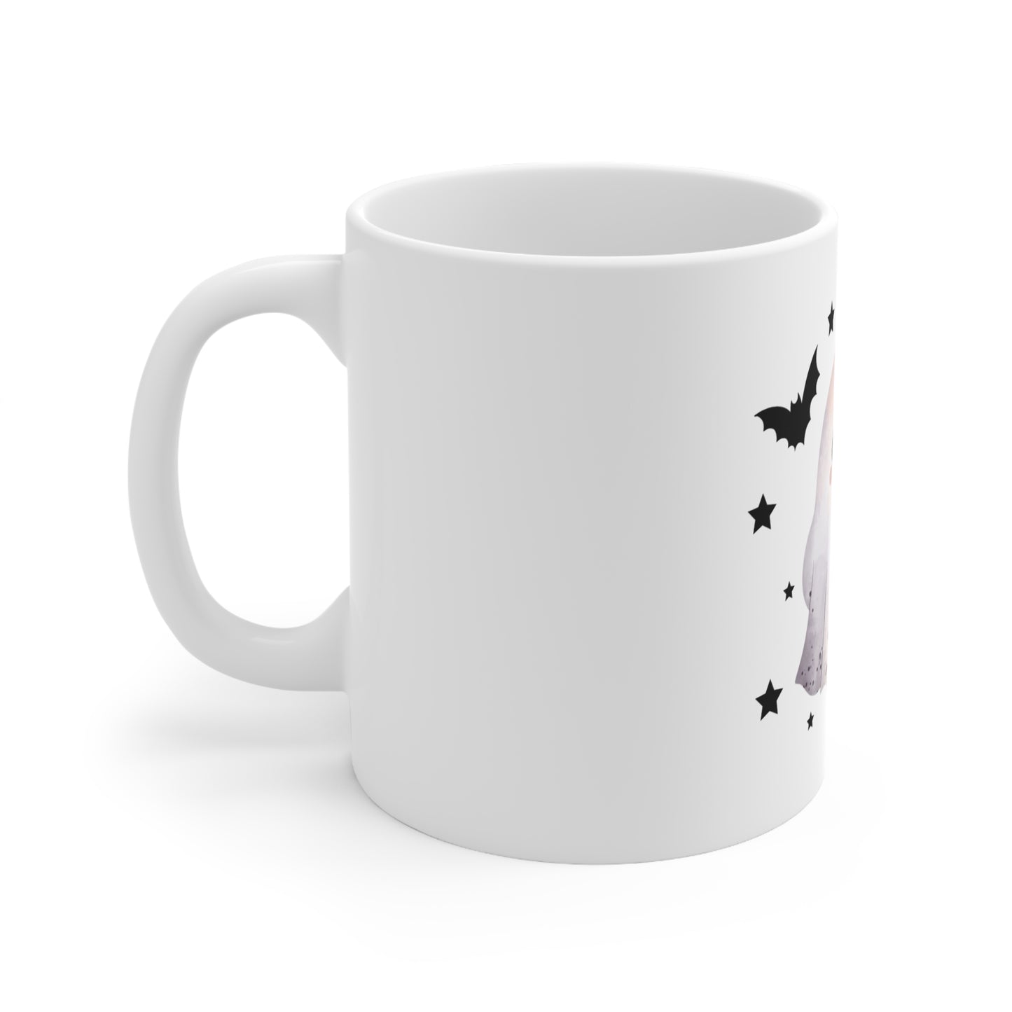 Ghost N Stars 11oz, 15oz Ceramic Mug