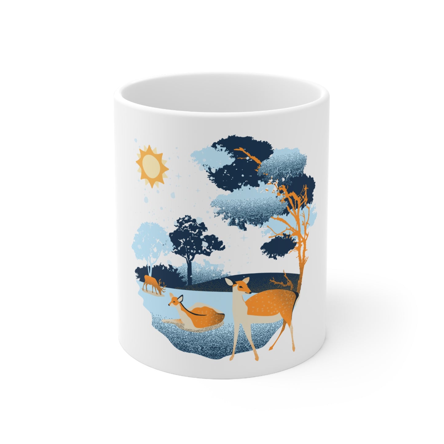 Beautiful Animals In The Forest 11oz, 15oz Ceramic Mug