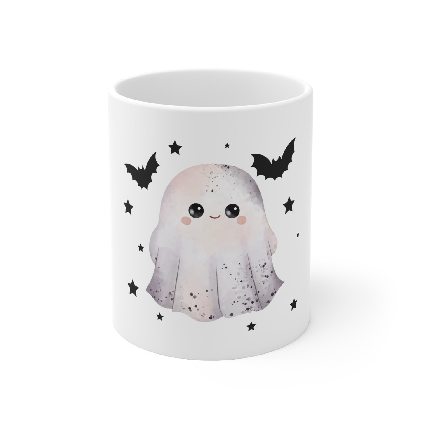 Ghost N Stars 11oz, 15oz Ceramic Mug