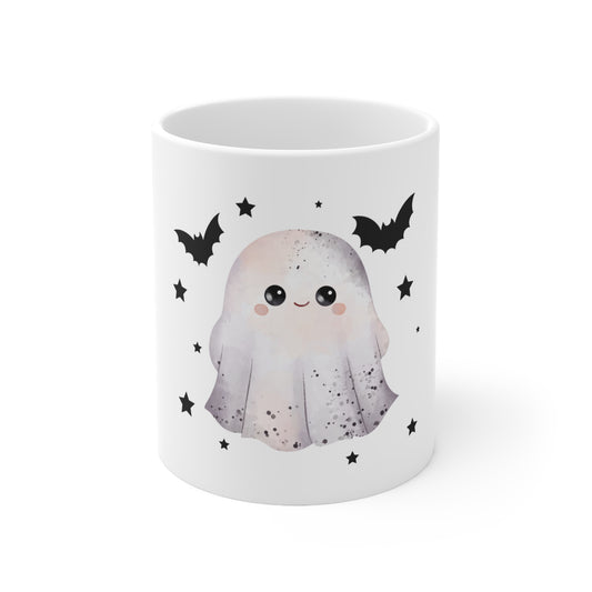 Ghost N Stars 11oz, 15oz Ceramic Mug