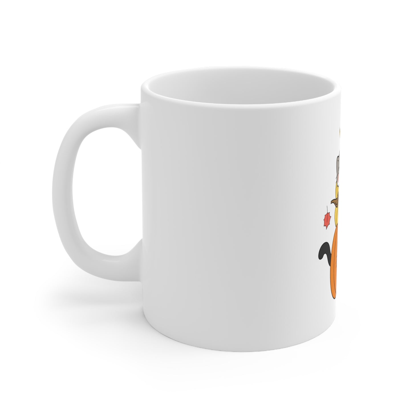 Pumpkin Kitties 11oz, 15oz Ceramic Mug