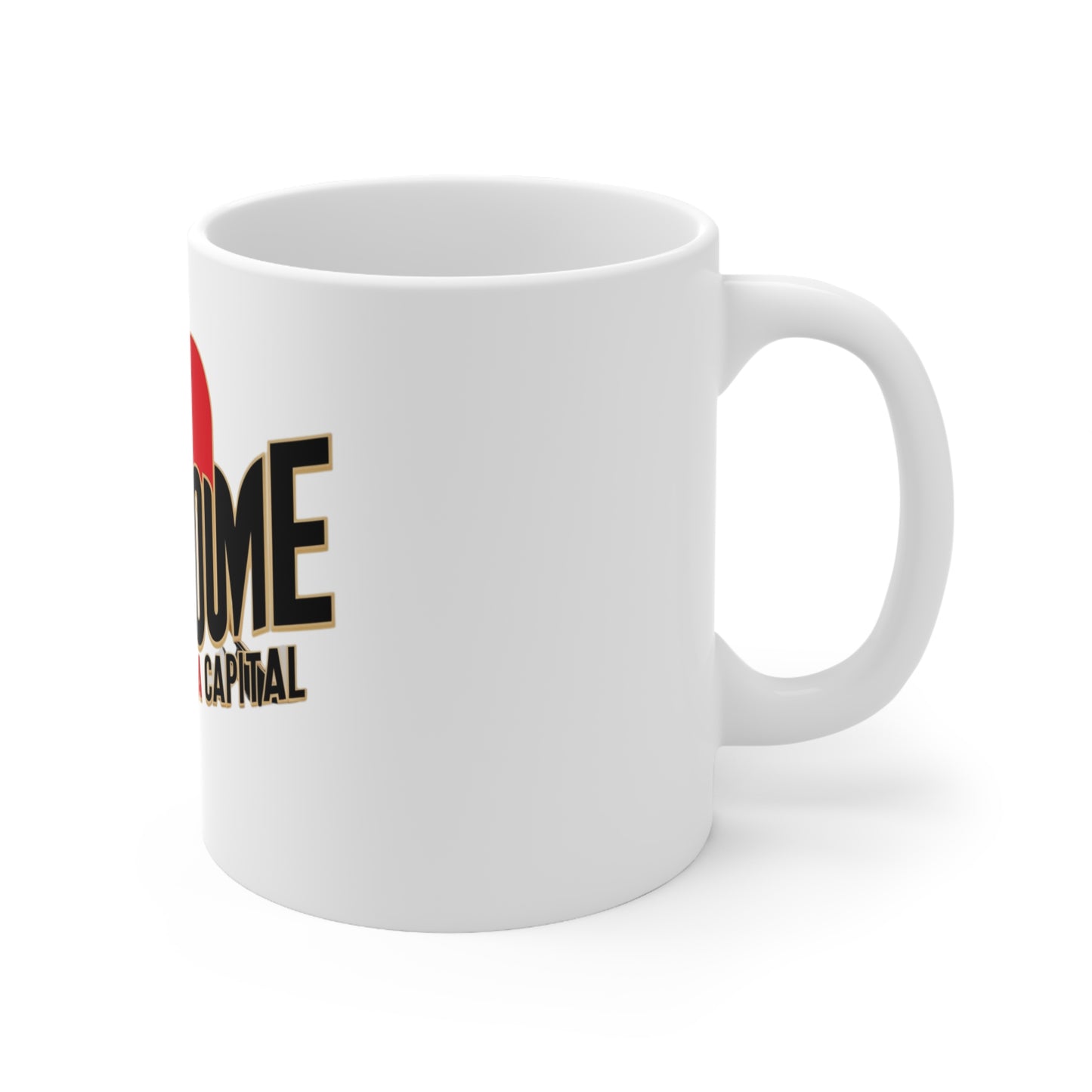 "I'm Awesome With A Capitol A" 11oz, 15oz Ceramic Mug